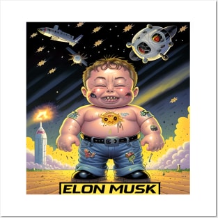 Garbage Pail Musk Posters and Art